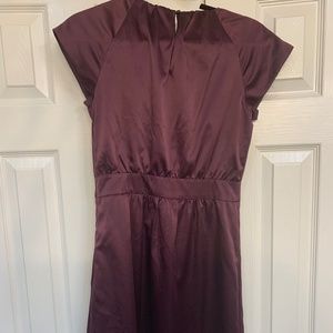 Limited Satin Purple Dress